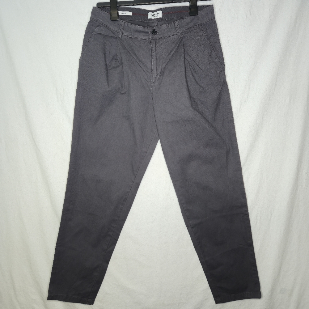Jack & Jones Men's Loose Fit Gray Pants Size 33 X 32